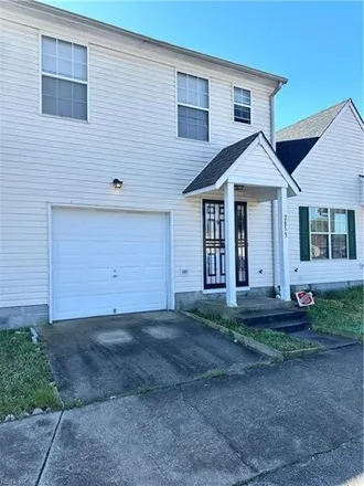 Buy this 3 bed townhouse on 2833 Eric Court in Woodland Terrace, Chesapeake