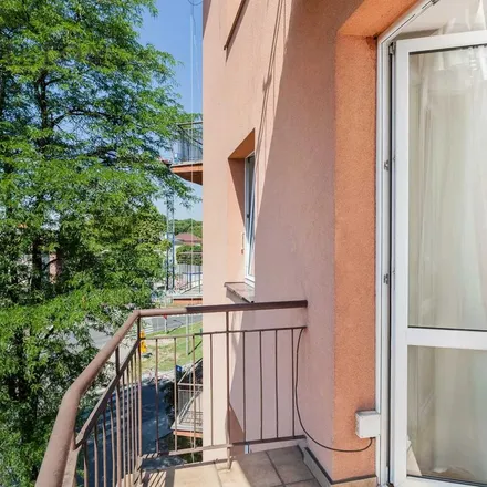 Rent this 1 bed apartment on Stanisława Moniuszki 26 in 31-523 Krakow, Poland
