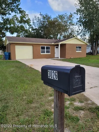 Buy this 2 bed house on 3026 Marshall Avenue in Spring Hill, FL 34609