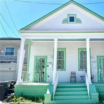 Rent this 3 bed duplex on 3120 Dumaine Street in New Orleans, LA 70119
