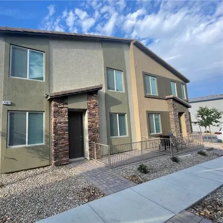 Rent this 3 bed townhouse on 7287 Halo Falls Street in North Las Vegas, NV 89084