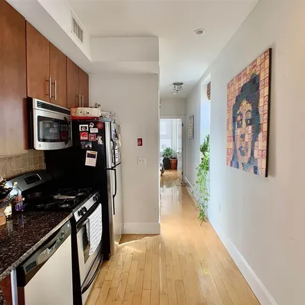 Rent this 1 bed apartment on 301 Madison Street in Hoboken, NJ 07030