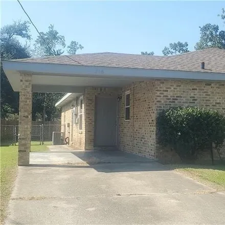 Rent this 3 bed house on 332 Woodland Drive in Boutte, St. Charles Parish
