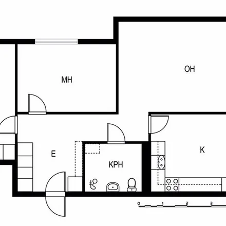 Rent this 3 bed apartment on Lassinkallionpolku 8 in 90500 Oulu, Finland