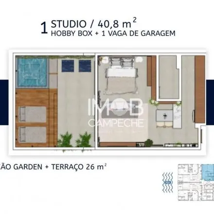 Buy this 1 bed apartment on Avenida Prefeito Waldemar Vieira (10) in Avenida Prefeito Waldemar Vieira, Saco dos Limões