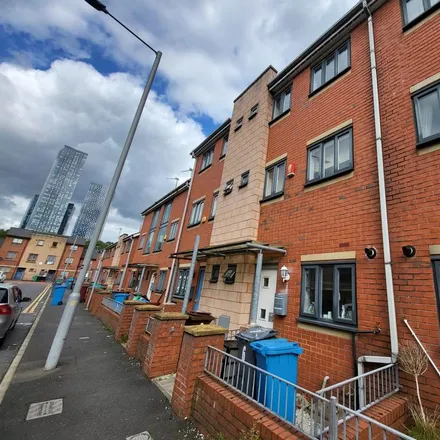 Rent this 4 bed townhouse on 6 New Welcome Street in Manchester, M15 5NA