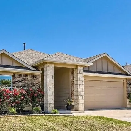 Buy this 3 bed house on 180 Quarton Drive in Hutto, TX 78634