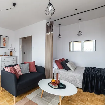 Rent this 1 bed apartment on Korsykańska 1 in 02-761 Warsaw, Poland