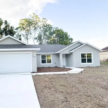 Rent this 3 bed house on 4493 Northwest 45th Street in Marion County, FL 34482