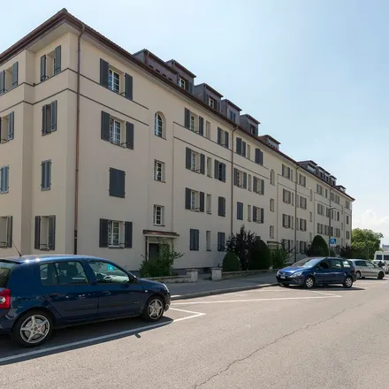 Rent this 2 bed apartment on Chemin de Perrelet 8 in 1020 Renens, Switzerland