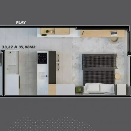Buy this 1 bed apartment on Rua Profa. Maria Flora Pausewang (02) in Rua Professora Maria Flora Pausewang, Trindade