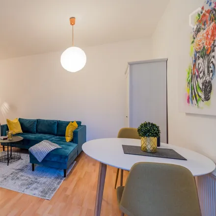 Rent this 1 bed apartment on Pettenkoferstraße 28 in 10247 Berlin, Germany