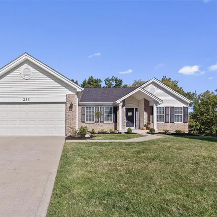 Buy this 3 bed house on 233 Charging Bear Drive in Wentzville, MO 63385