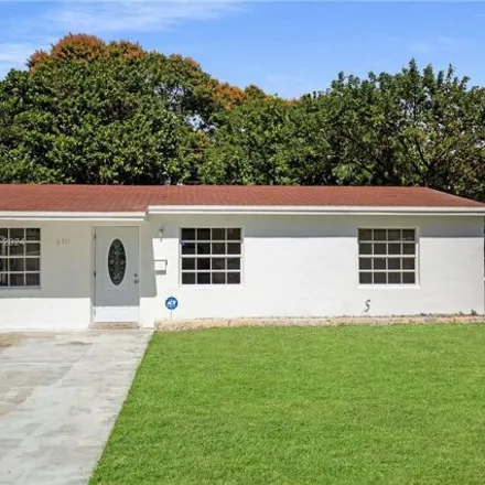 Buy this 4 bed house on 2341 Fletcher Street in Hollywood, FL 33020