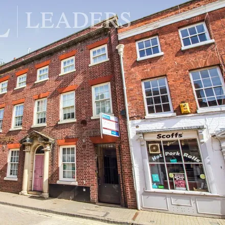 Rent this studio apartment on City Walls Road in Windsor Row, Worcester