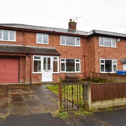 Rent this 4 bed townhouse on 15 Petworth Avenue in Hulme, Warrington