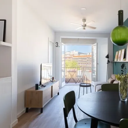 Rent this 4 bed apartment on Avinguda de Madrid in 110, 08001 Barcelona