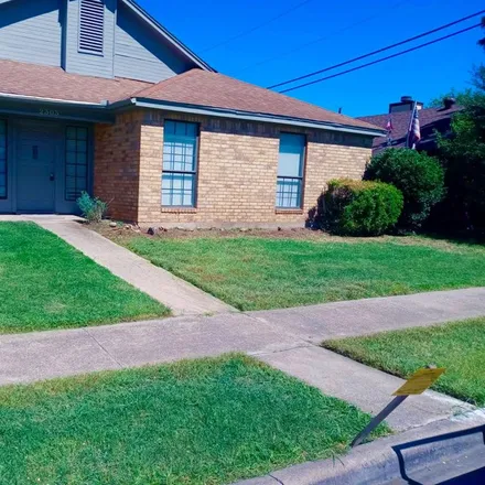 Rent this 3 bed house on 2303 Markland Street in Irving, TX 75060