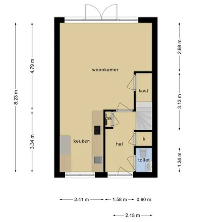 Rent this 3 bed apartment on Ganzenvoet 13 in 6665 HJ Driel, Netherlands