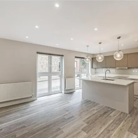 Rent this 2 bed townhouse on Battersea Food & Wine in 109-111 Falcon Road, London