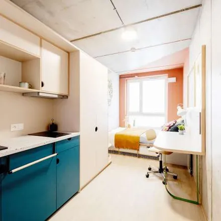 Rent this 1 bed apartment on Aleja Pokoju 1a in 31-548 Krakow, Poland