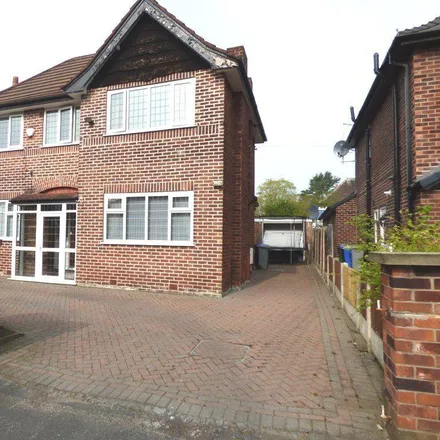 Rent this 4 bed house on Sandown Drive in West Timperley, M33 4PE