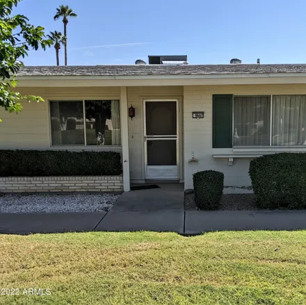 Buy this 1 bed apartment on 11098 West Pine Hollow Drive in Sun City, AZ 85351