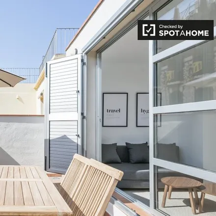 Rent this 1 bed apartment on Carrer del Torrent d'en Vidalet in 39, 08012 Barcelona