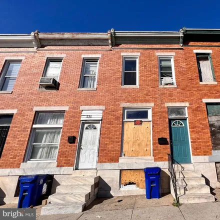 Buy this 3 bed townhouse on 2328 East Preston Street in Baltimore, MD 21213