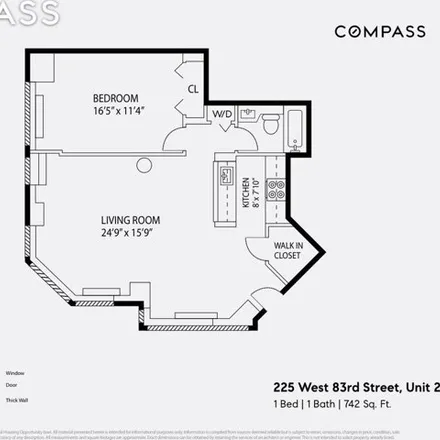 Image 9 - The Bromley, 225 West 83rd Street, New York, NY 10024, USA - Condo for rent