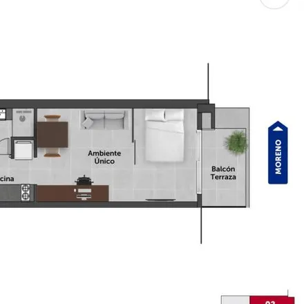 Buy this studio apartment on 6981 in Mariano Moreno, Rosario Centro