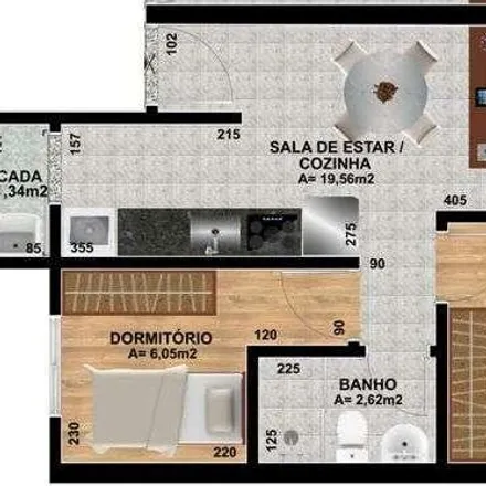 Buy this 2 bed apartment on Universidade de Caxias do Sul in Rua Francisco Getulio Vargas 1130, Petrópolis