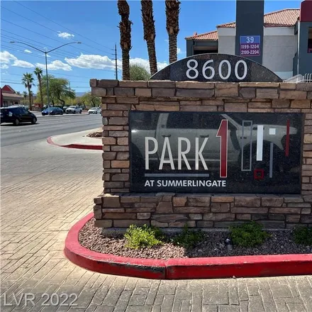 Buy this 2 bed condo on Park at Summerlingate in 8600 West Charleston Boulevard, Las Vegas