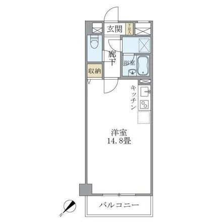 Image 2 - 外濠接骨院, Sanai-zaka, Ichigaya-Sanaicho, Shinjuku, 162-0844, Japan - Apartment for rent