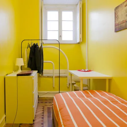 Rent this 6 bed room on Rua Damasceno Monteiro 91 in 1170-112 Lisbon, Portugal