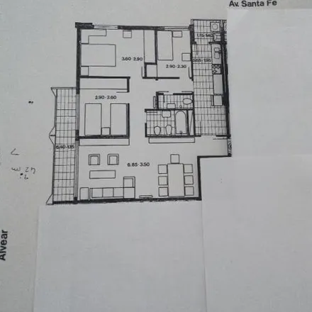 Buy this 2 bed apartment on Vicente Fidel López 253 in Partido de San Isidro, 1640 Martínez
