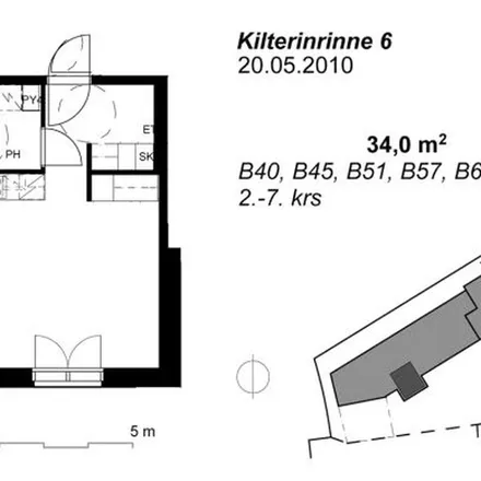 Rent this 1 bed apartment on Putousrinne 1 in 01600 Vantaa, Finland