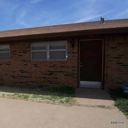 Rent this 2 bed duplex on 6509 21st Street in Lubbock, TX 79407