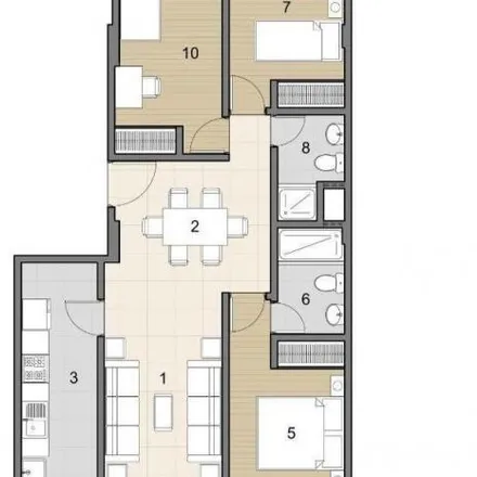 Buy this 3 bed apartment on Calle Los Ficus in Santiago de Surco, Lima Metropolitan Area 15054