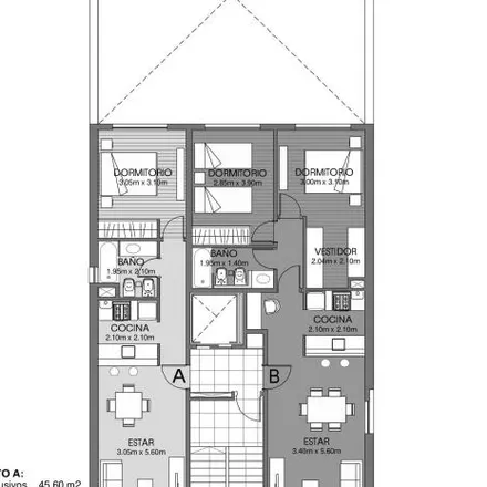 Buy this 1 bed apartment on Santa Fe 2584 in Alberto Olmedo, Rosario