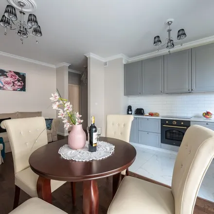 Rent this 1 bed apartment on Kolska 9B in 01-045 Warsaw, Poland
