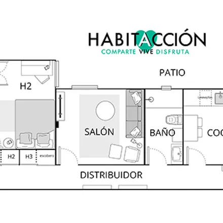 Rent this 1 bed apartment on Calle Calixto Díez / Calixto Diez kalea in 2, 48012 Bilbao