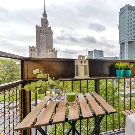 Rent this 1 bed apartment on Bistro 32 in Świętokrzyska 32, 00-116 Warsaw