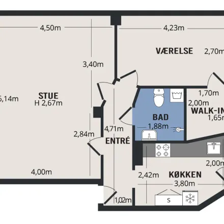 Image 2 - Københavns Universitet - Center for Sundhed og Samfund, Gammeltoftsgade, 1355 København K, Denmark - Apartment for rent