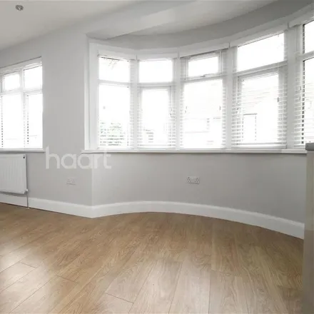 Rent this studio apartment on Hamilton Avenue in Horns Road, London