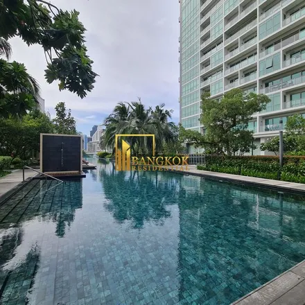 Rent this 1 bed apartment on The River South Tower in Soi Charoen Nakhon 13, Khlong San District