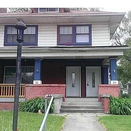 Rent this 2 bed house on 22 Wallace Avenue in Indianapolis, IN 46201
