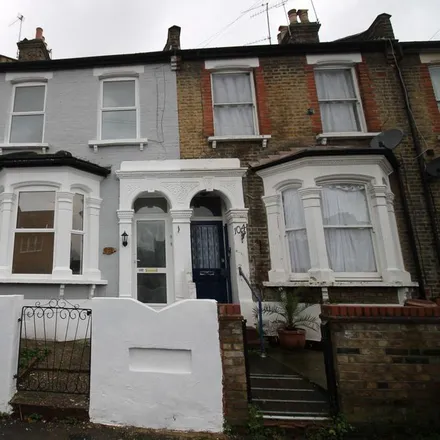 Rent this 3 bed townhouse on 98 Durrington Road in Clapton Park, London