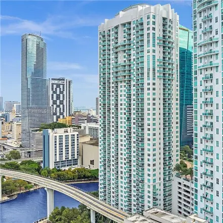 Rent this 2 bed condo on Brickell on the River in Riverwalk, Torch of Friendship