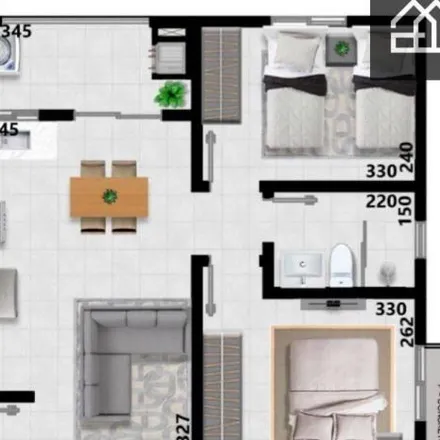 Buy this 2 bed apartment on Rua Tapajós in Santa Cruz, Cascavel - PR